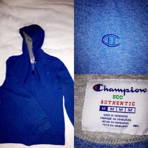 Blue Champion hoodie